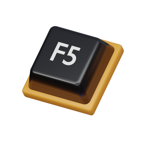 Tecla f5  3D Icon