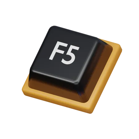 Tecla f5  3D Icon