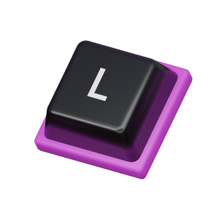 Tecla l  3D Icon