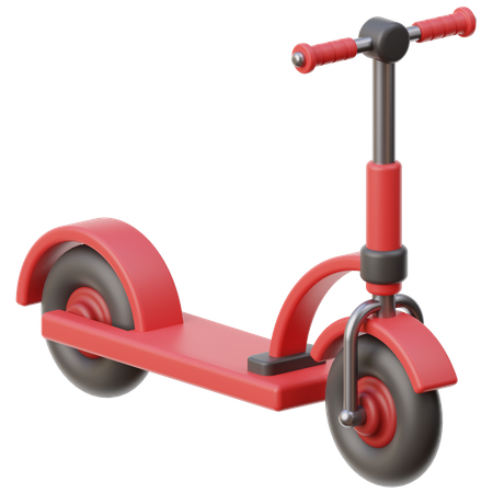 Kick Scooter  3D Icon