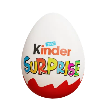 Kinder Surprise  3D Icon