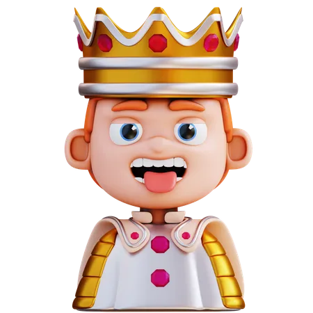 King  3D Icon