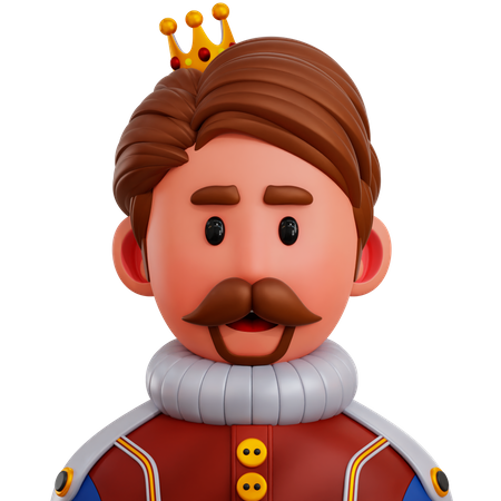 King  3D Icon