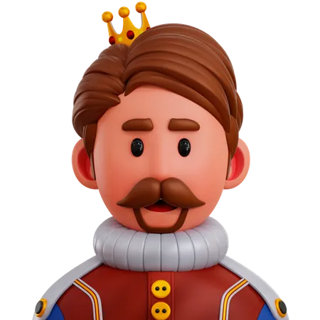 King  3D Icon