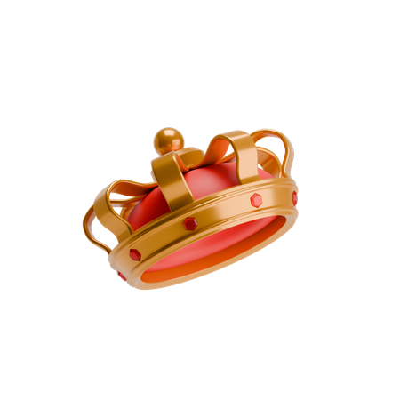 King crown  3D Icon