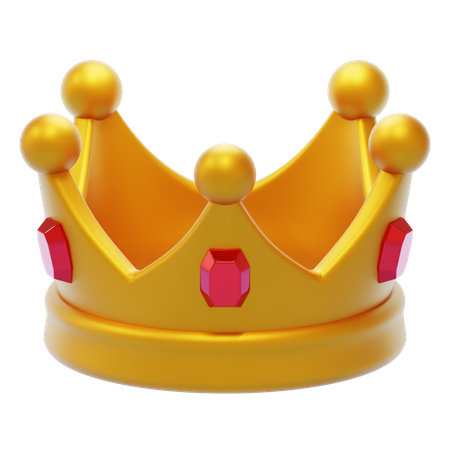 KING CROWN  3D Icon