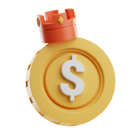 King dollar  3D Icon