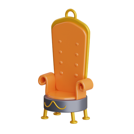 King Throne  3D Icon