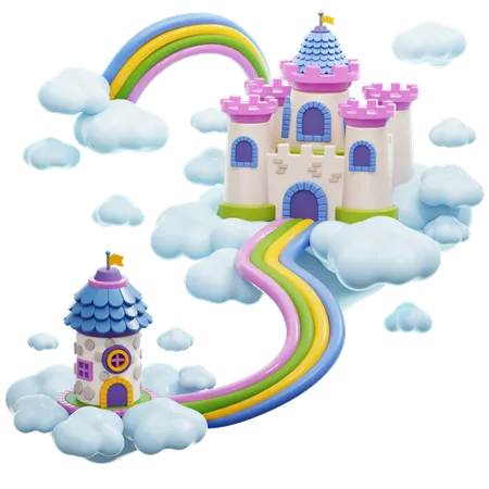 Kingdom in the Clouds  3D Icon