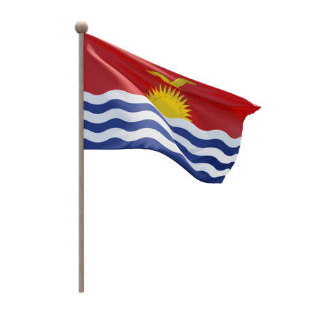 Es gibt keine Kiribati-Flagge  3D Flag