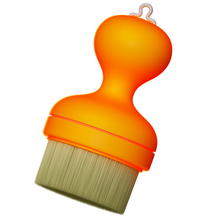 Kitchen Brush  3D Icon