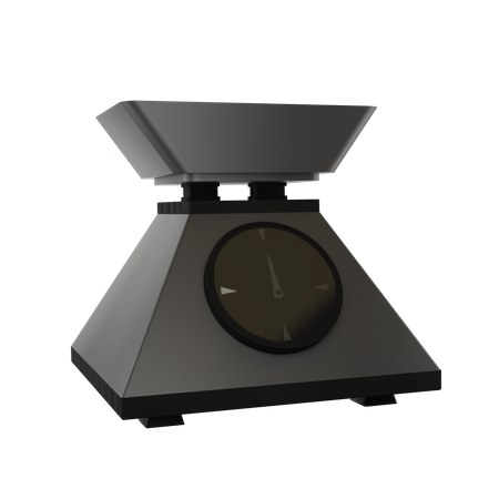 Kitchen Scales  3D Icon