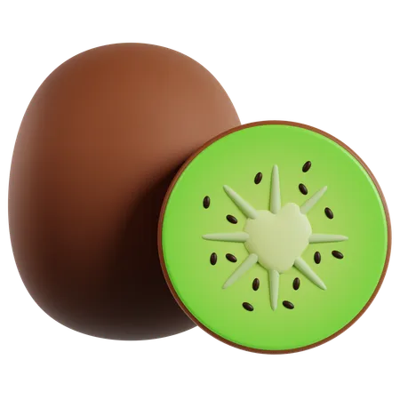 Kiwi  3D Icon