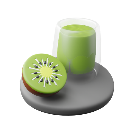 Kiwi juice  3D Icon