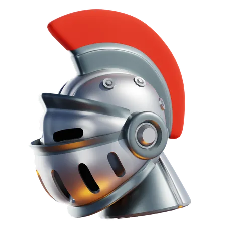 KNIGHT HELMET  3D Icon