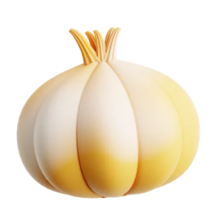 Knoblauch  3D Icon