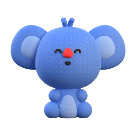 Koala  3D Illustration