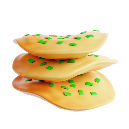 Kulcha  3D Icon