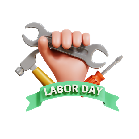 Labor Day  3D Icon