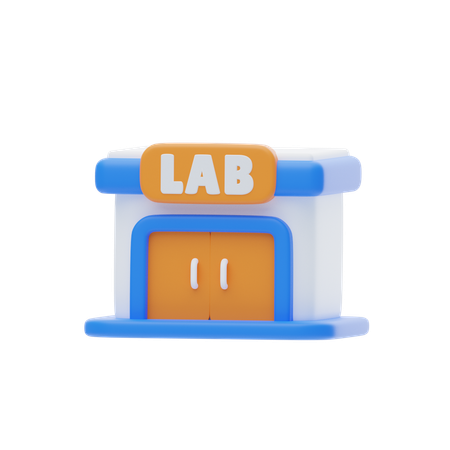 Laboratory  3D Icon