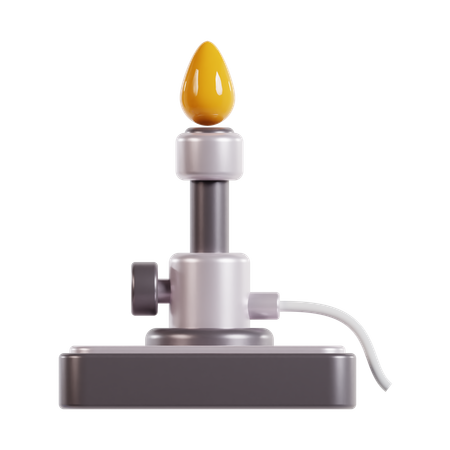 Laboratory Burner  3D Icon