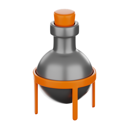 Laboratory Tube  3D Icon