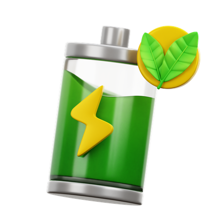 Batterie aufladen  3D Icon