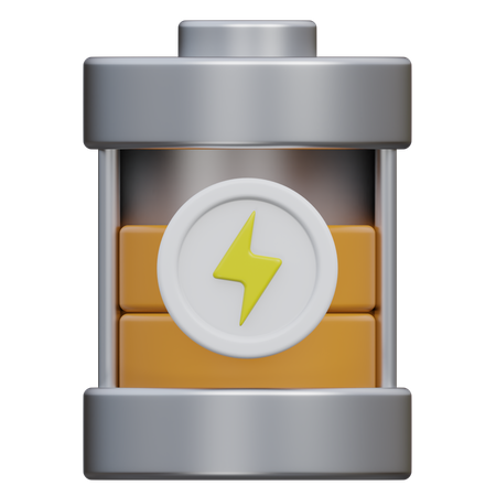 Batterie aufladen  3D Icon