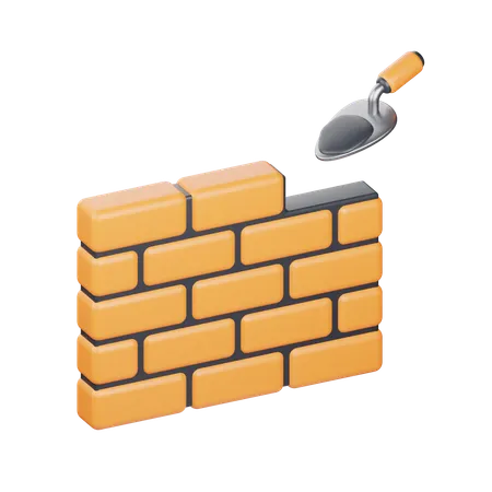 Ladrillos de construcción  3D Icon