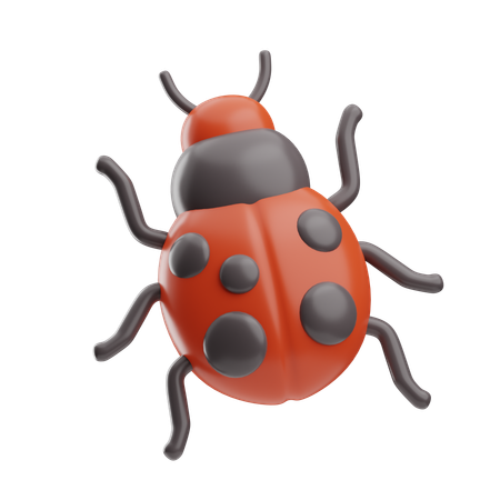 Ladybug  3D Icon