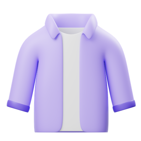 Langarm-Shirt  3D Icon