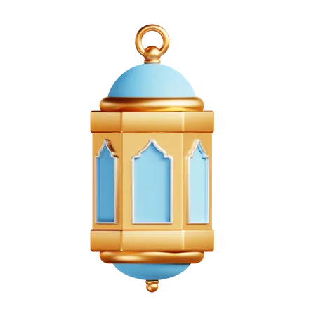 Lantern  3D Illustration