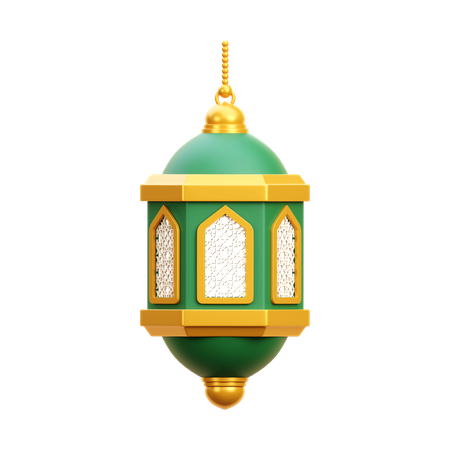 Ornement de lanterne islamique  3D Icon