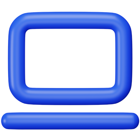 Laptop  3D Icon