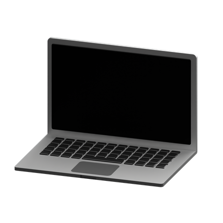 Laptop  3D Illustration