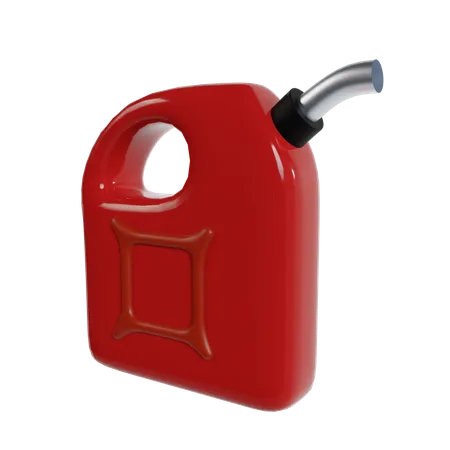 Lata de combustible  3D Icon