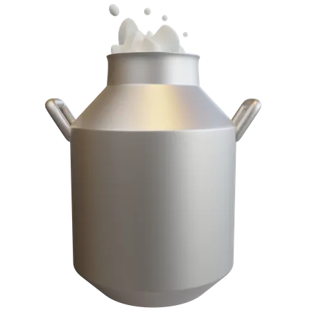 La leche puede  3D Icon