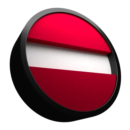 Latvia Flag  3D Flag