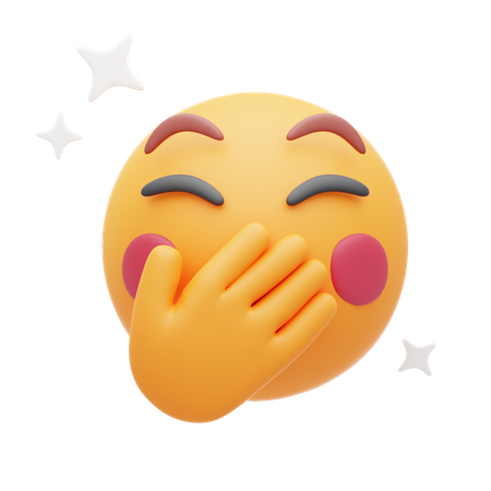 Laughing Emoji  3D Icon