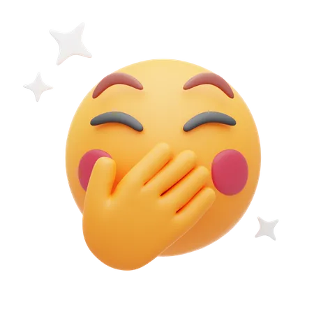 Laughing Emoji  3D Icon