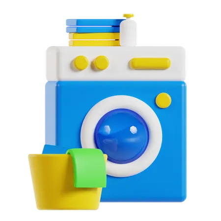 Laundry  3D Icon