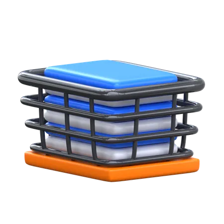 Laundry Basket  3D Icon