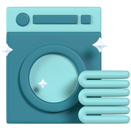 Laundry Machine  3D Icon