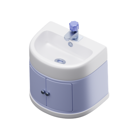 Lavabo  3D Icon