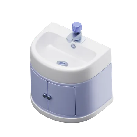 Lavabo  3D Icon