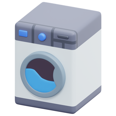 Lavadora  3D Icon