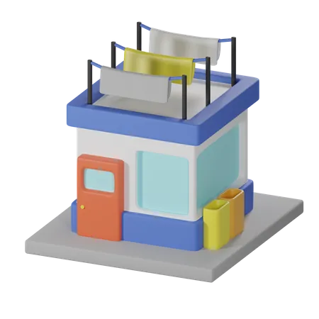 Lavanderia  3D Icon