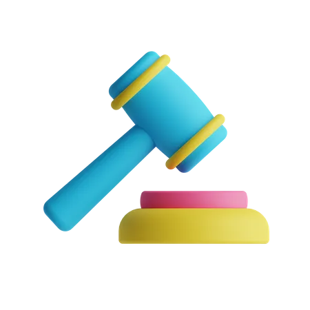 Law  3D Icon