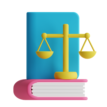 Law Book  3D Icon