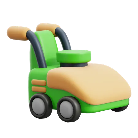 Lawn Mower  3D Icon